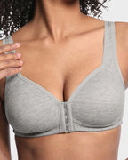 Easy-On Front Closure Comfort Bra