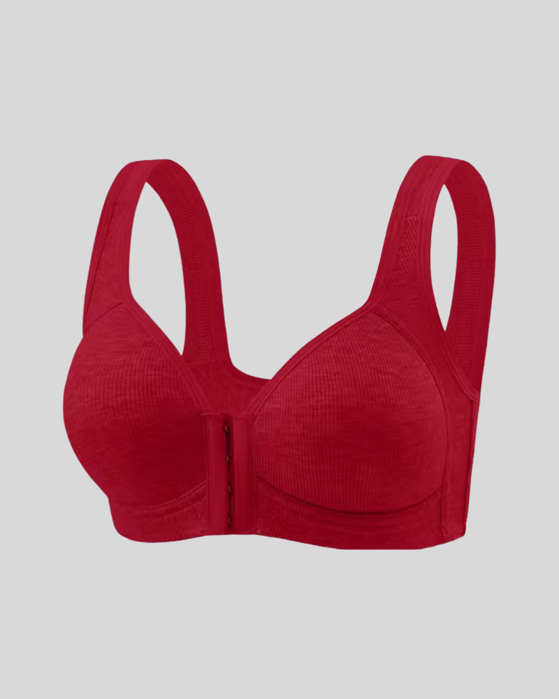 Easy-On Front Closure Comfort Bra