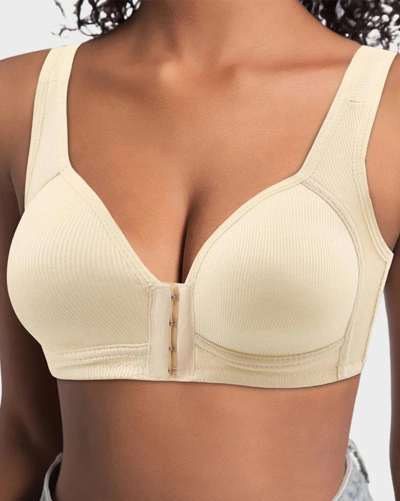 Easy-On Front Closure Comfort Bra