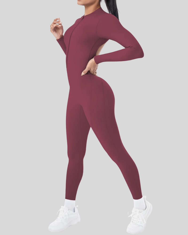 LineForm™ Zip Bodysuit
