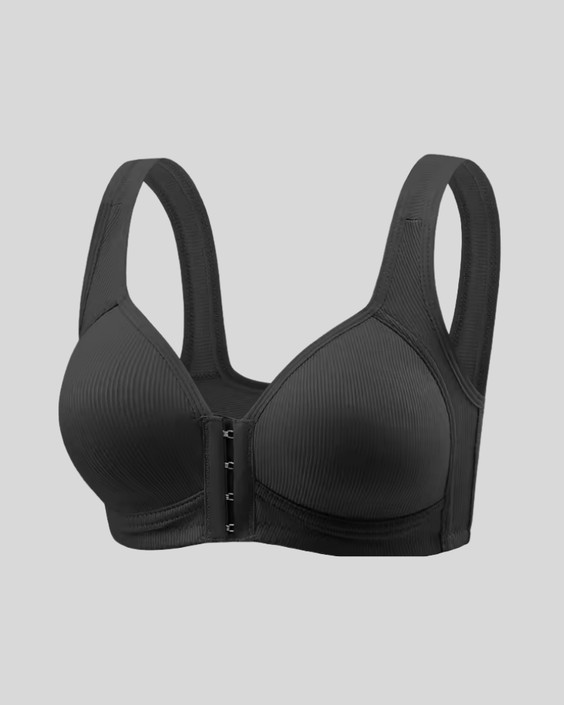 Easy-On Front Closure Comfort Bra