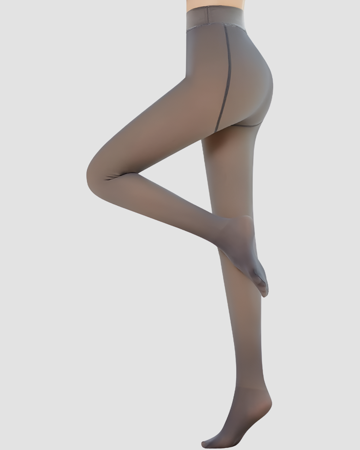 Collants translucides en polaire phosphorescente