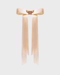 Veloura Champagne Magnetic Bow Clip