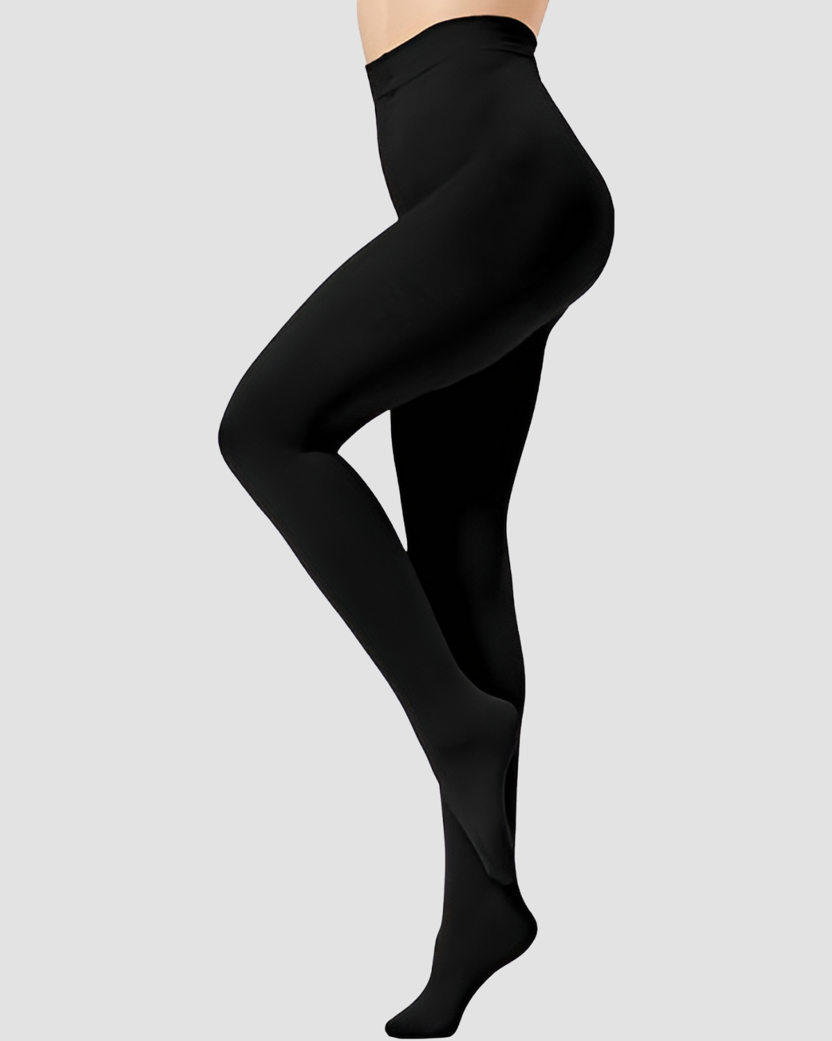 Collants translucides en polaire phosphorescente