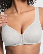 Easy-On Front Closure Comfort Bra