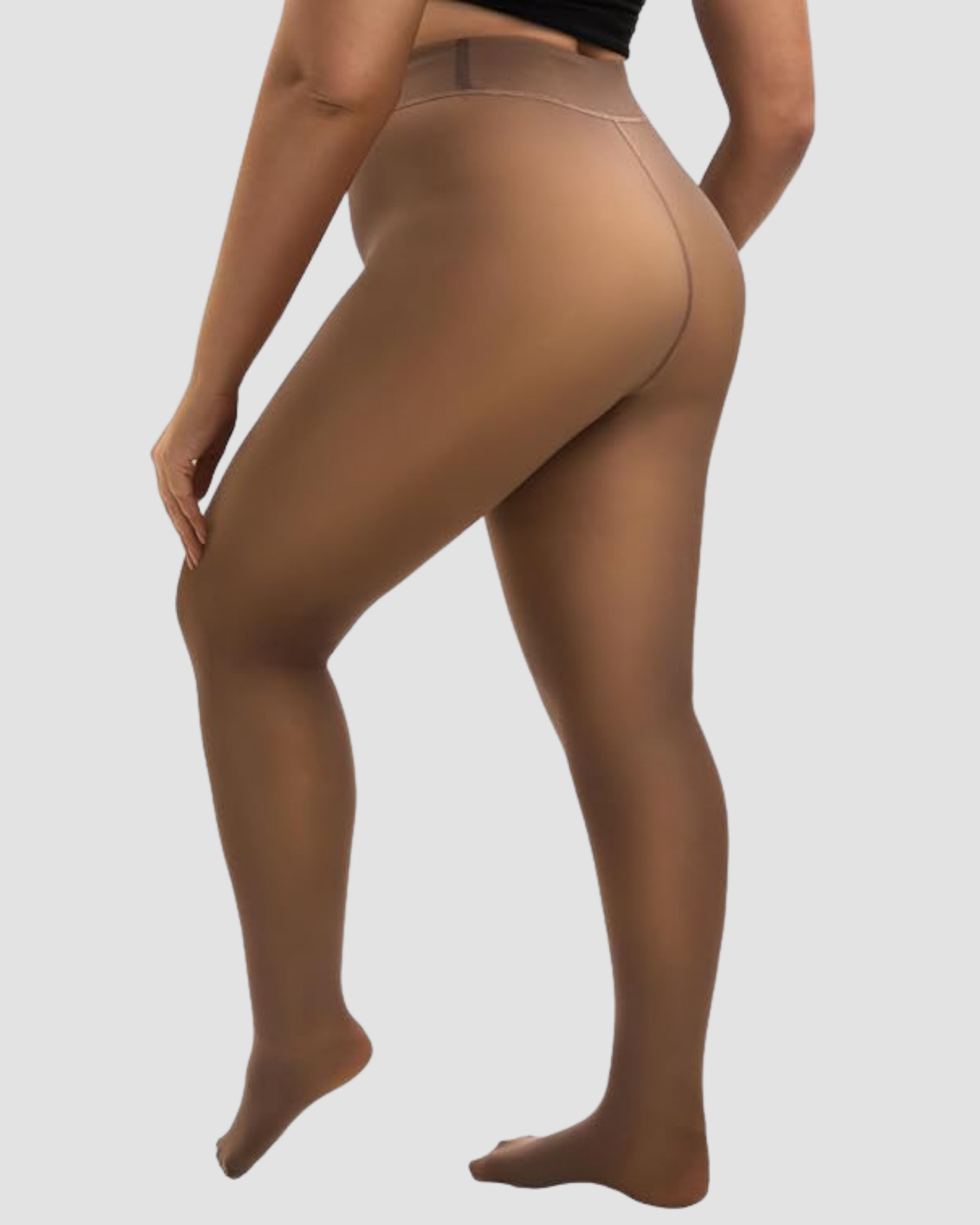 Collants en polaire translucide phosphorescente - Grandes tailles