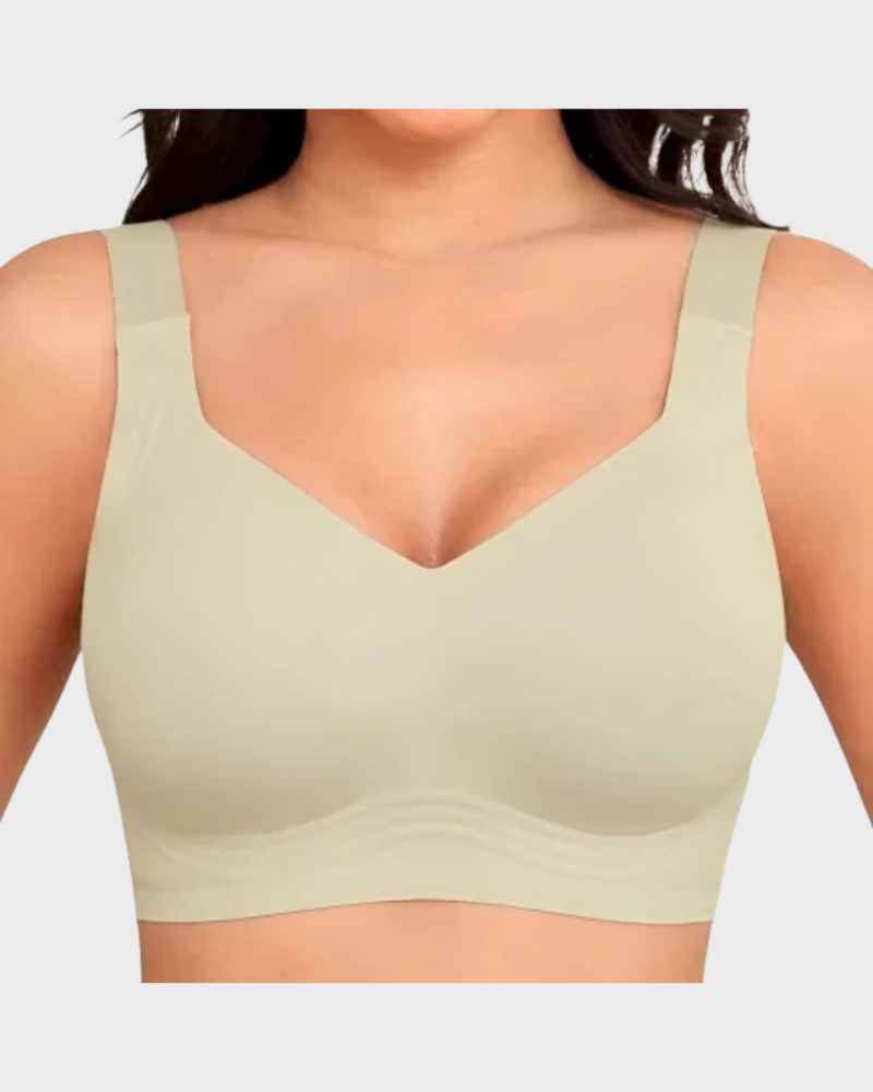 Soutien-gorge en gel sans armatures à couvrance totale – Effet lissant et confort