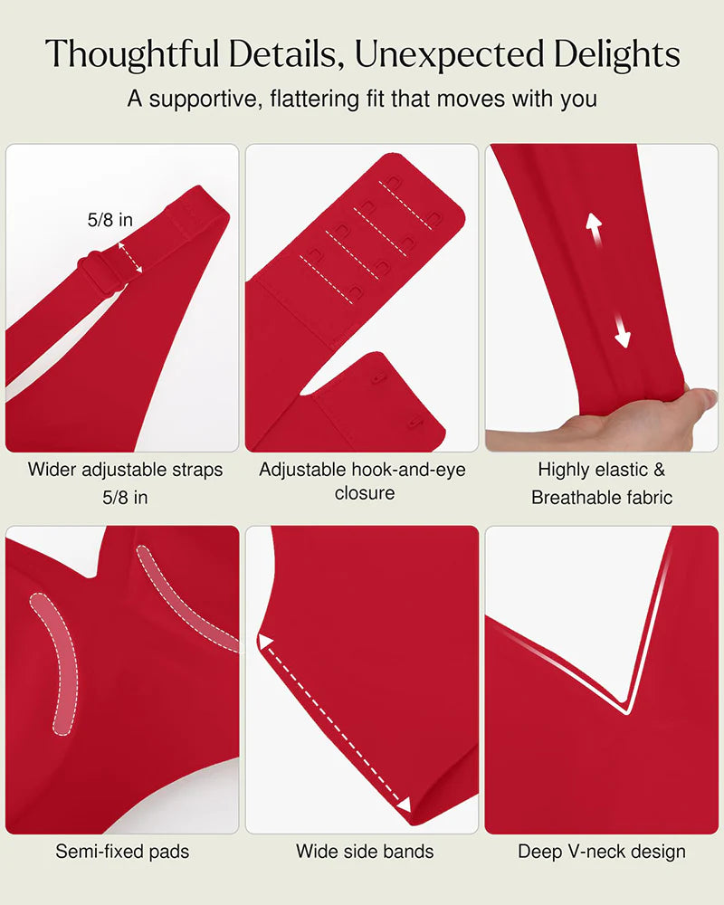 Seamless Deep V SculptLift Wireless Bra 3.0