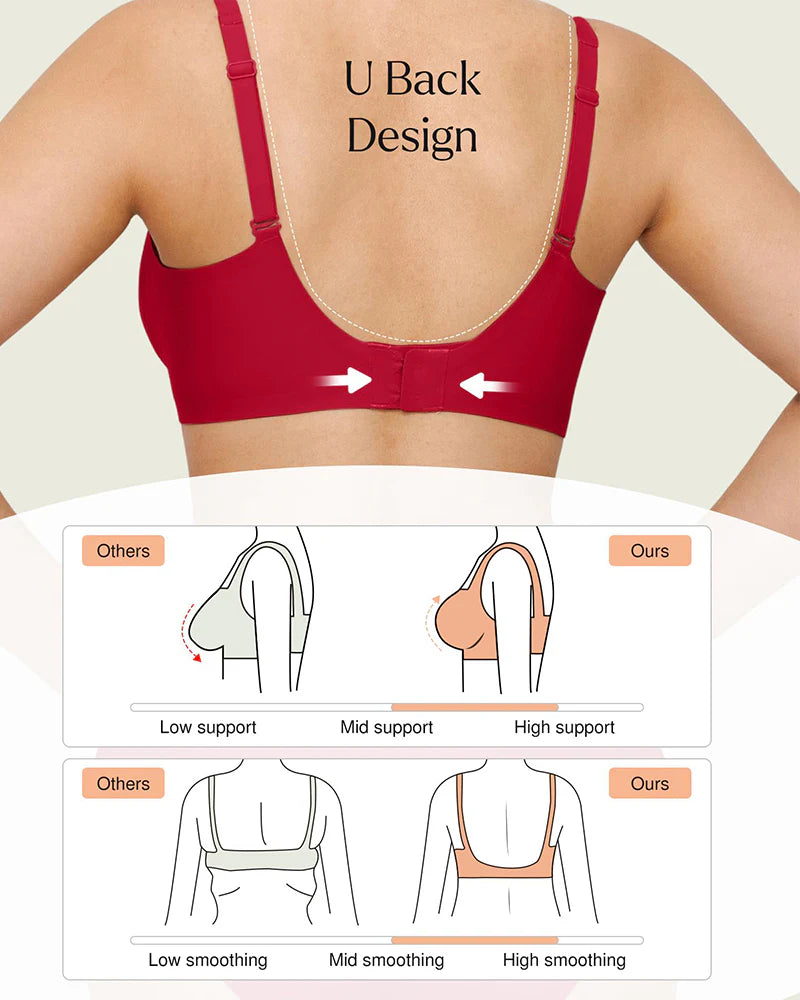 Seamless Deep V SculptLift Wireless Bra 3.0
