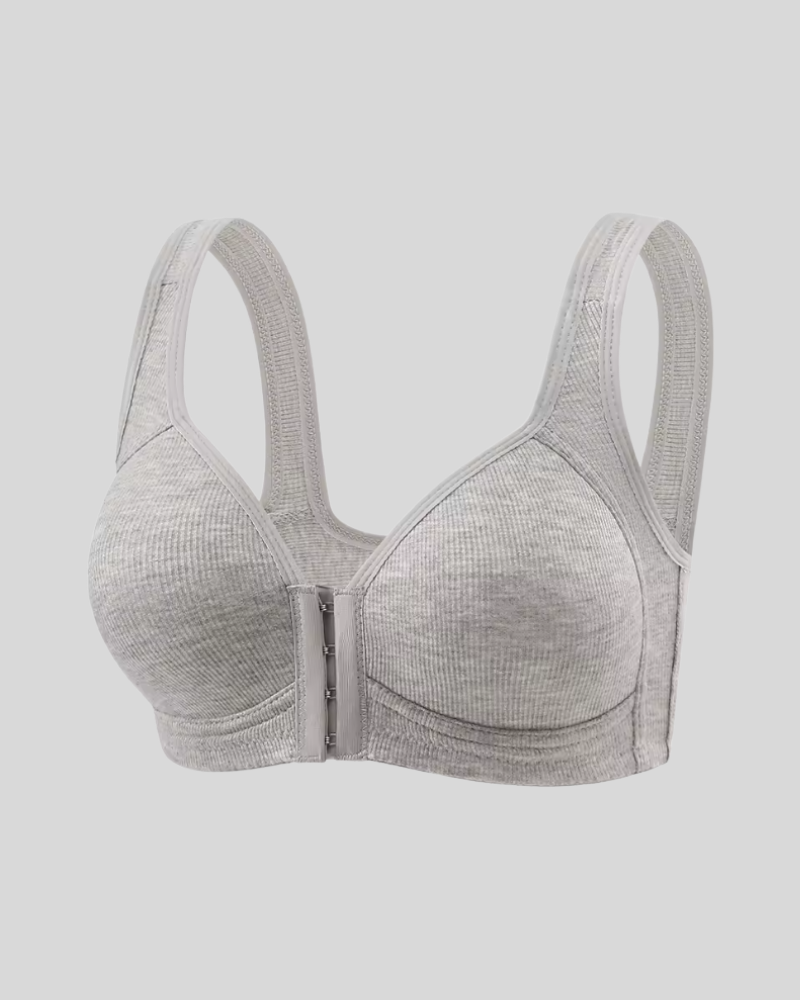 Easy-On Front Closure Comfort Bra